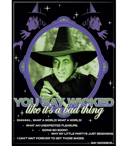 【コメ必須】オズの魔法使い マグネット wizard of Oz wicked Amazon.com: GRAPHICS & MORE Wizard of Oz Wicked Witch Character